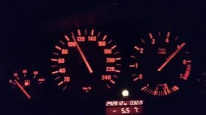 BMW E39 2.5 170km M52TUB25 Acceleration