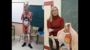 Учительница анатомии из Испании взорвала интернет!