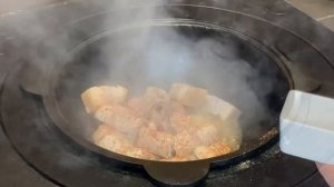 Картошка с грудинкой в казане - это нужно попробовать!