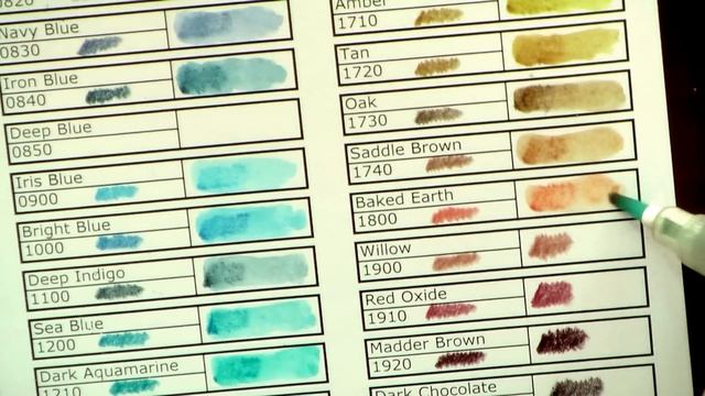 Обзор чернильных карандашей Derwent Inktense смотреть онлайн