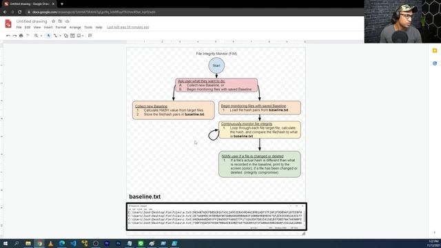 Hashing Algorithms + Coding up a File Integrity Monitor (FIM) | CYBER SECURITY PROJECTS