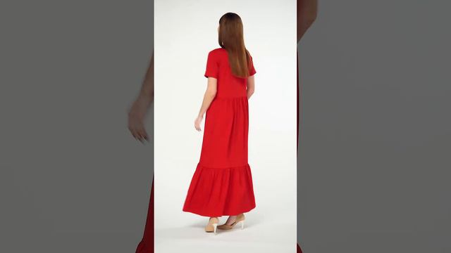 Платье женское трикотажное летнее арт. ПЛКрозовый032022