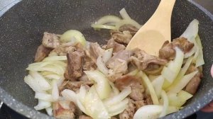 Как пожарить пашину с картошкой