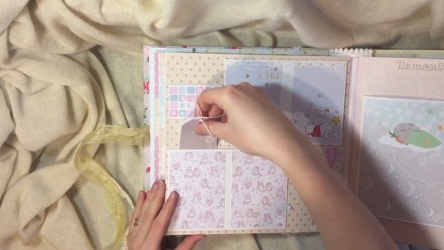 Скрапбукинг:обзор альбома для девочки. смотреть онлайн