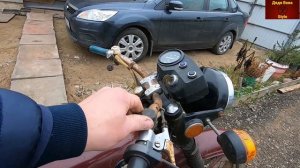 Мотоцикл Восход-2 . Подарок из СССР . Едем забирать .