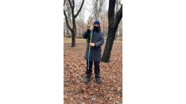 Как собрать 4-х секционные скандинавские палки