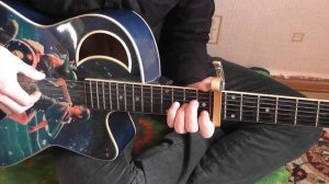 Ынак Осмоналиев - Айлуу кеч гитара менен (типа) разбор by AzzaMatt Красавчик уулу