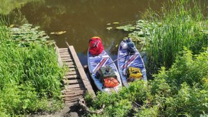 Дивногорье. Тихая Сосна. 2х-дневный сплав на сапбордах Gladiator Elite 12 '6 12-13.08.23