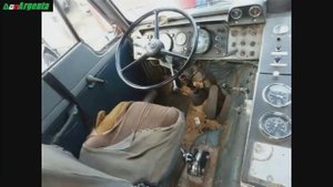 Old T.I.R Volvo F88-89 Interior