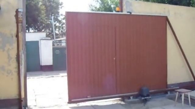 Откатные автоматические ворота монтаж в Херсоне смотреть онлайн