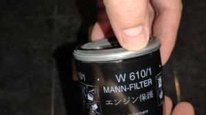 Mann filter W610/1 original