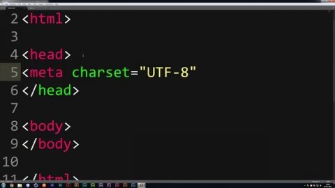 How to start an HTML5 document - Learn HTML front-end programming