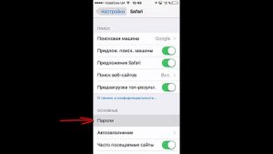 Где посмотреть сохраненные пароли в Safari на iOS