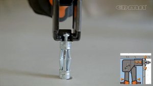 Профессиональный инструмент для металлических распорных анкеров EDMA SUPRA-FIX 023155