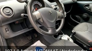 Peugeot 107 1.0 Active AUTOMAAT / Nederlandse auto / Nw APK