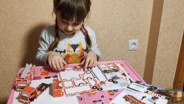 3D-конструктор из картона от магазина SYMA_Franchise смотреть онлайн