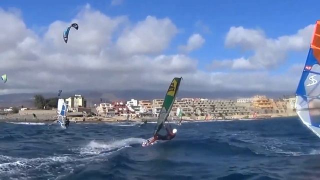 Кайтсерфинг на Тенерифе Эль Медано смотреть онлайн
