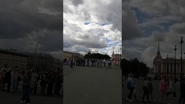 Эрмитаж, дворцовая площадь