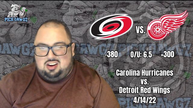 Carolina Hurricanes vs Detroit Red Wings 4/14/22 NHL Free Pick Free NHL Betting Tips
