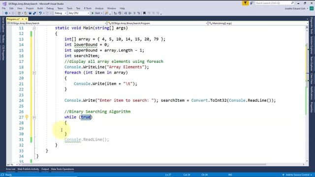 07 Binary Search: Data Structures and Algorithms