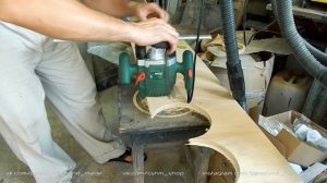 Радиусная планка для фрезера из чего попало, проставочные кольца, тонкости фрезеровки ручным фрезер