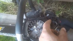 Бензопила партнёр 350. Решение найдено.