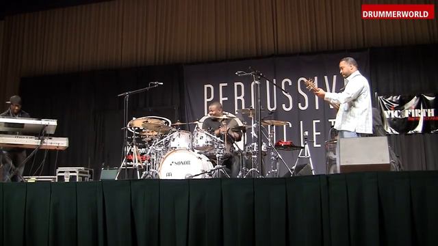 Chris Coleman: Appearance PASIC Indianapolis - filmed by Bernhard Castiglioni - Drummerworld - смотреть онлайн