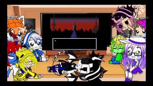 Реакция андертейл на видео "Undertale за 8 минут"