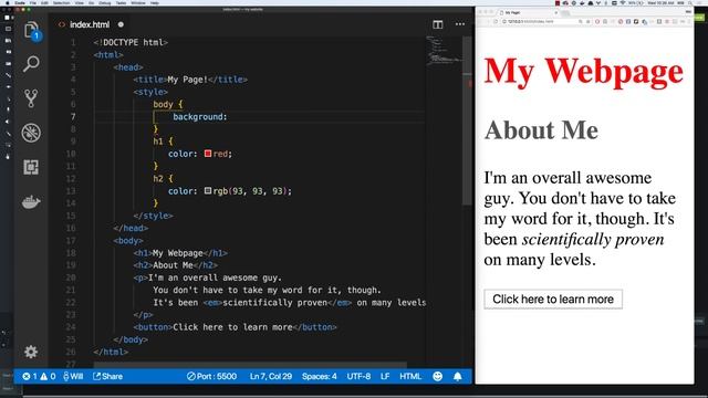 HTML CSS Tutorial for Beginners - Web Development Tutorials For Beginners