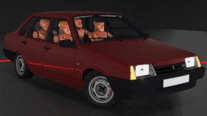 Скорее всего, это последнее видео (YouTube RIP) ВАЗ 21099 краш-тест с манекенами в BeamNG.drive