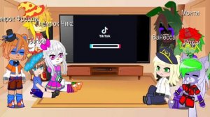 Реакция фнаф на тик ток 1/¿