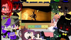 •||_Randoms Animatronic's react to Left Behind_|| Part 2 || MY AU ||•