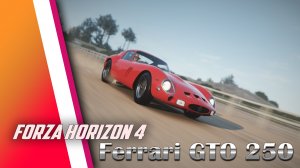 Forza Horizon 4. Ferrari 250 GTO '62. Зимние покатушки на самом дорогом автомобиле.