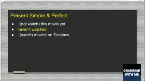 Tense practice Present simple n perfect @grammarwithme #english #tense #grammar