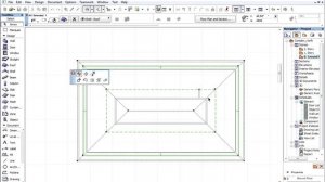 Complex roofs in ARCHICAD - Creating multilevel roofs