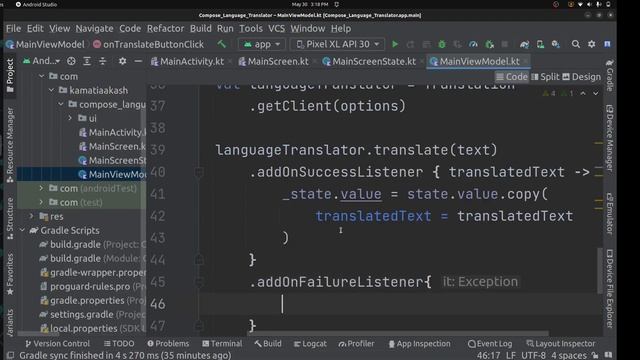 ML-KIT Android - Language Translator App Using Jetpack Compose | Machine learning in Android | смотреть онлайн