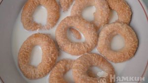 Сушки с творогом в духовке