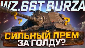 WZ. 66T BURZA СИЛЬНЫЙ ПРЕМ ЗА ГОЛДУ? МИР ТАНКОВ