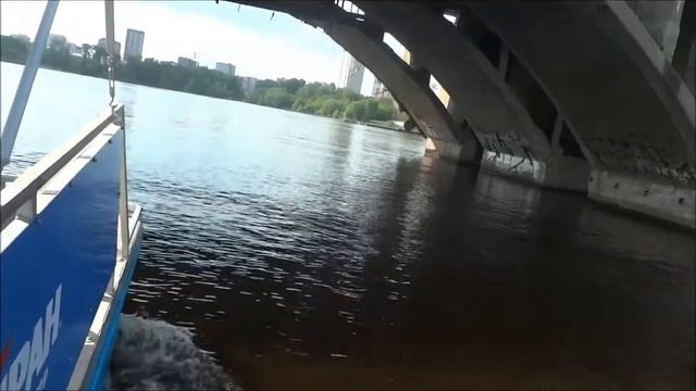 Понтонный катер КАЙРАН на выставке Майский экстрим 2016 смотреть онлайн