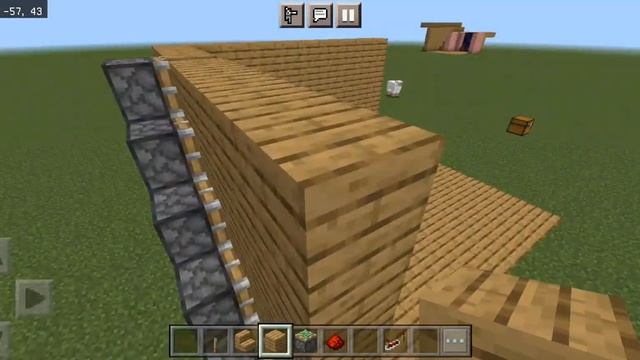 ?КАК ПОСТРОИТЬ МЕХАНИЗМ на ВЫДВИЖНУЮ ЛЕСТНИЦУ в MINECRAFT ? смотреть онлайн