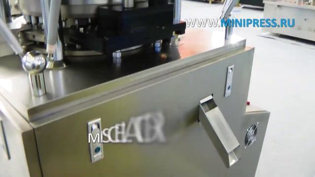 Comprimitrice rotativa per la produzione di compresse da polvere Minipress.ru/katalog/ смотреть онлайн