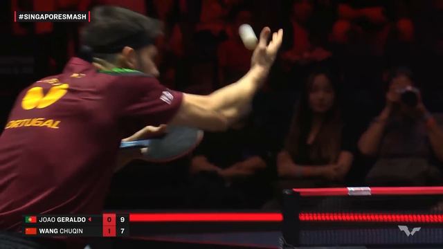 Wang Chuqin vs Joao Geraldo  MS R64  Singapore Smash 2024