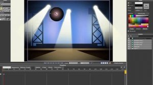 Creating a spotlight effect with Photoshop, Anime Studio Pro - MOHO Pro part 2