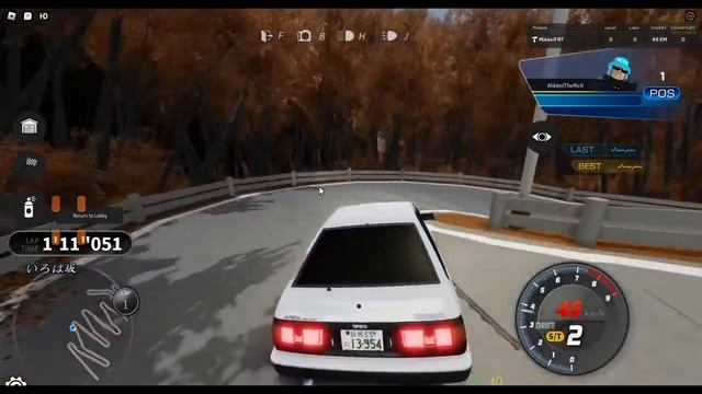 Revisiting Irohazaka | Initial D: Roblox Stage 2 смотреть онлайн