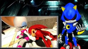 Metal Sonic Reacts to Sonic Zombie Origins - "Jiggle Physics"
