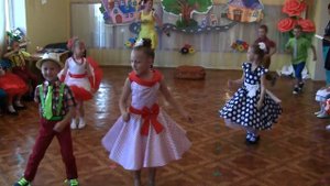 детский сад. Выступление детей