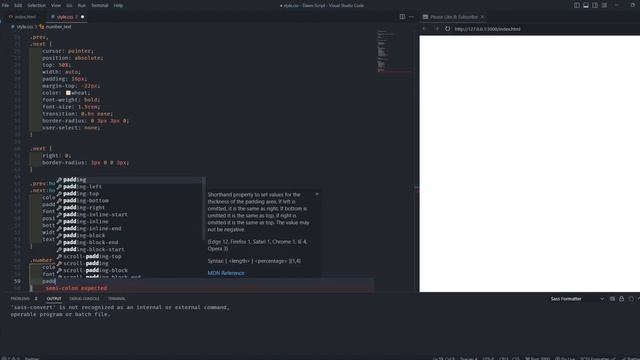 How to create a Slider Carousel in html #html5  #htmlcss #css #javascript