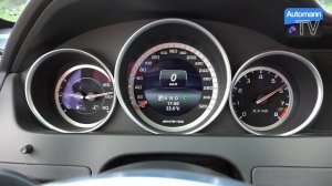 Mercedes C63 AMG Coupé 6.2 V8 - pure SOUND (60FPS)