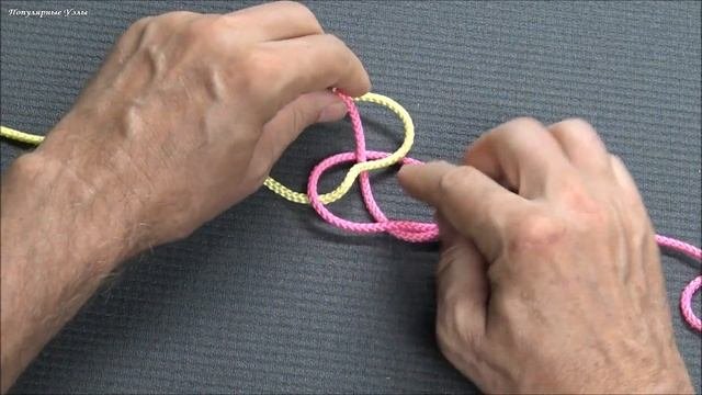 Как Завязать Скорняжный Узел Надежный и Простой @Popular_Knots