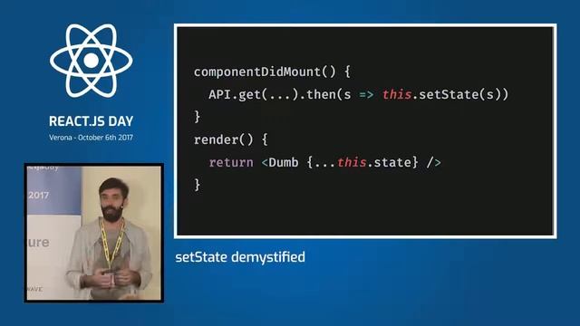 Michele Bertoli - setState demystified - ReactJsDay 2017 смотреть онлайн